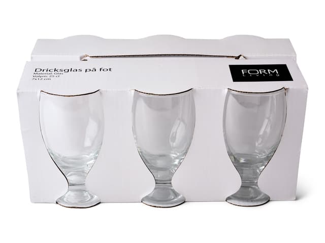 Dricksglas På Fot 6-pack