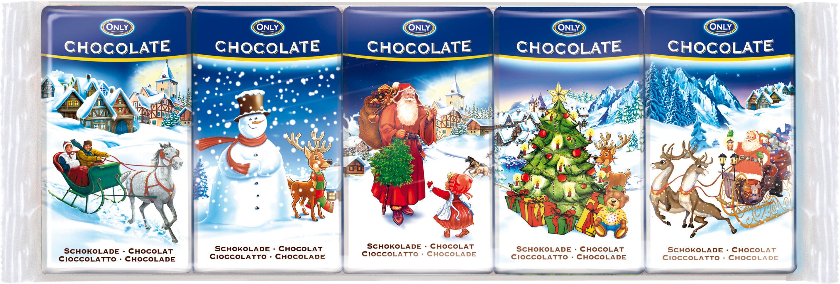 Julmix Mjölkchoklad 5-pack